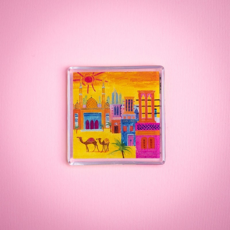Jumeirah Sunset Printed Magnet