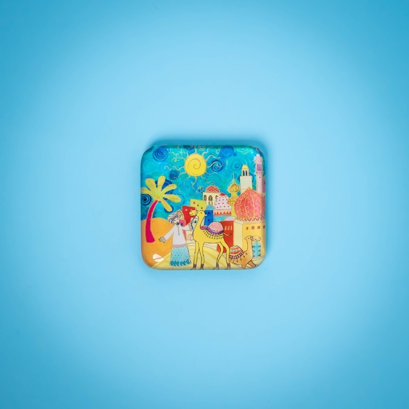 Eastern Promise Glass Magnet