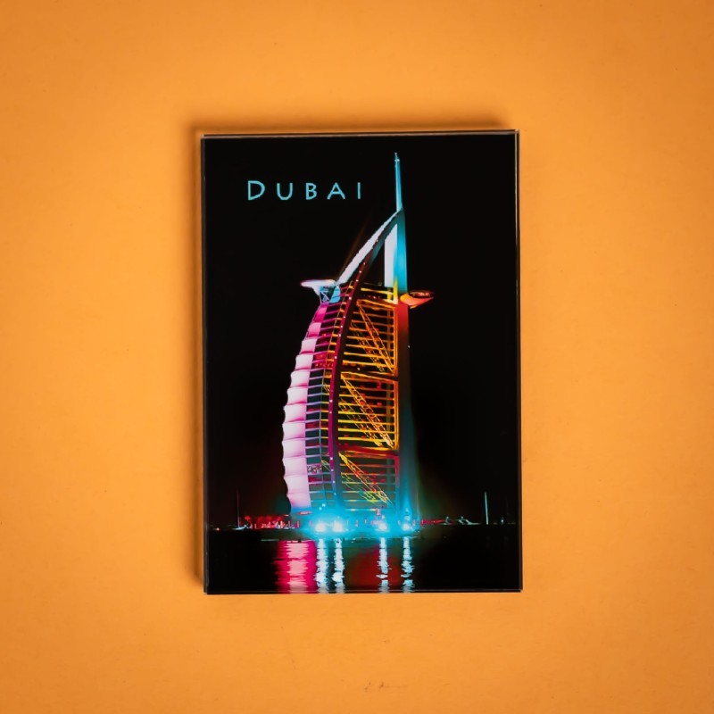 Burj AL Arab Night 1 Glass...