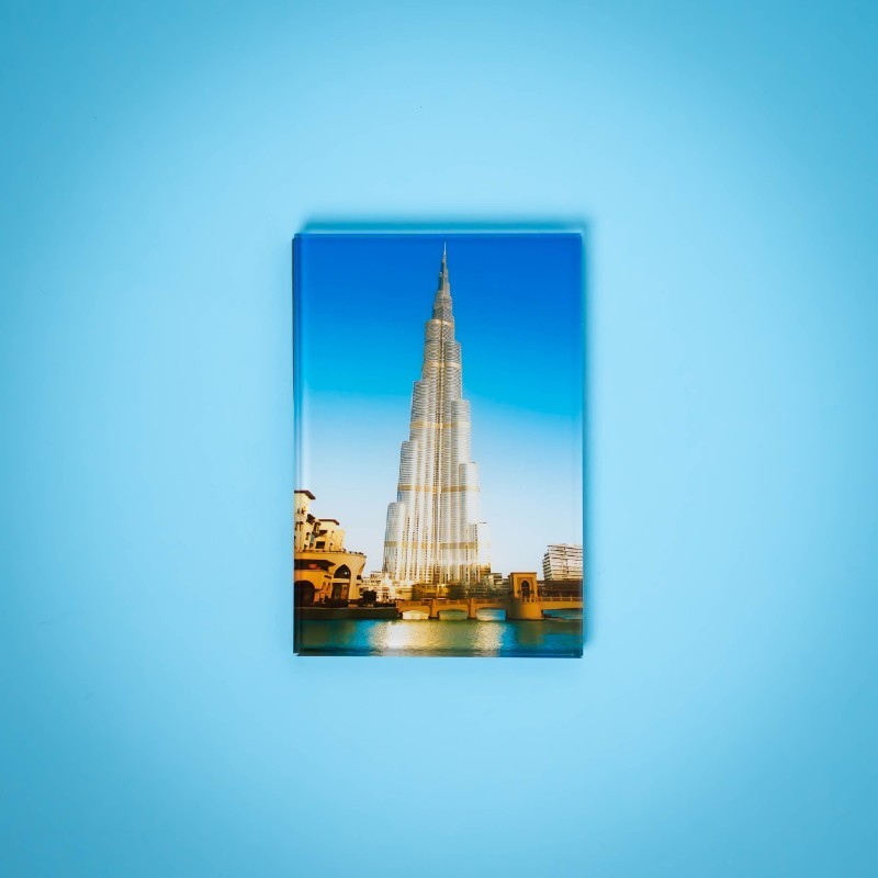 Burj Khalifa 25 Glass Magnet