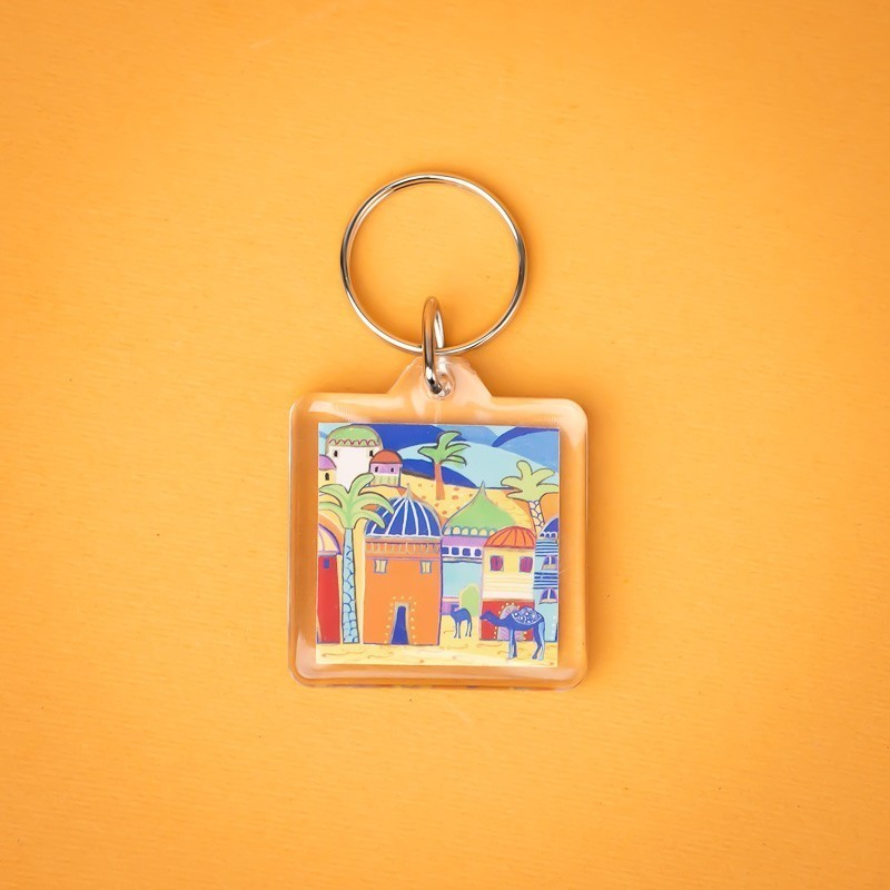 Magreb Mountains Printed Keychain
