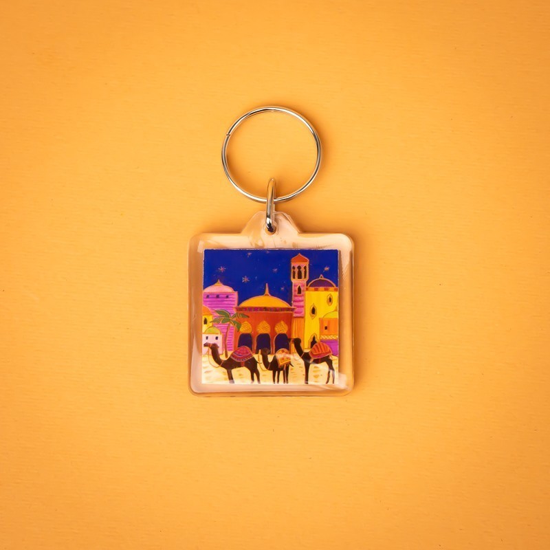 Arabian Citadel Printed Keychain