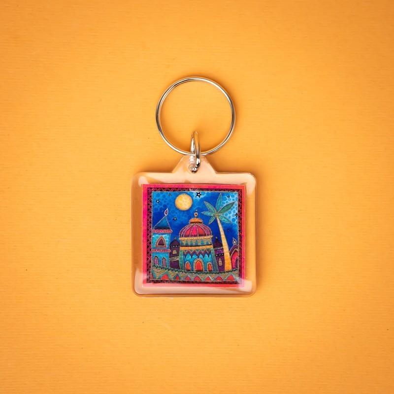 Eastern Delight Printed Keychain