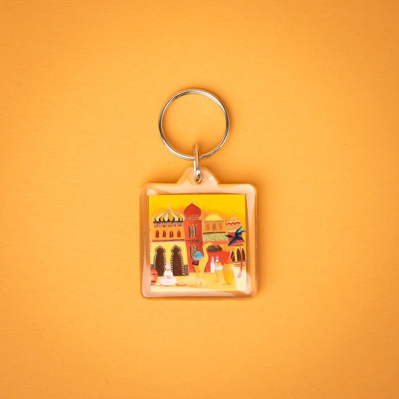 Kasbah Printed Keychain