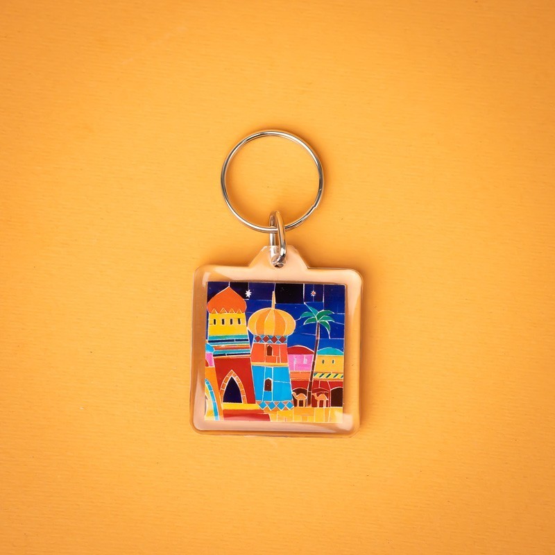 Arabian Tales Printed Keychain