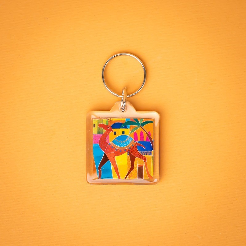Marrakech Printed Keychain