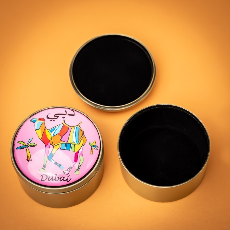 Camel Pink Trinket Box