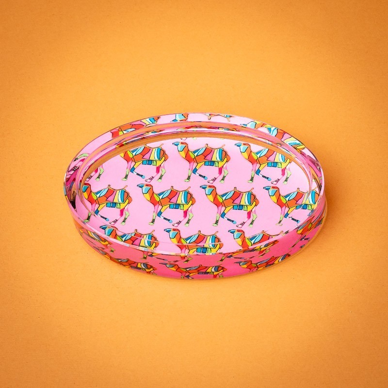 Camel Pink Multi Curve In...