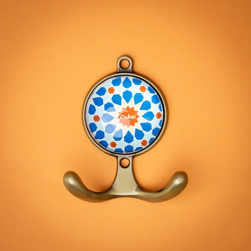 Geo Blue - Dubai Wall Hook