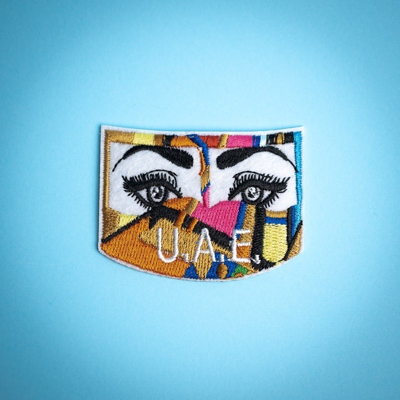 Burqa Emboirdered Badge