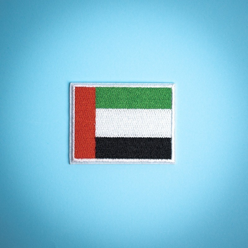 UAE Flag Emboirdered Badge
