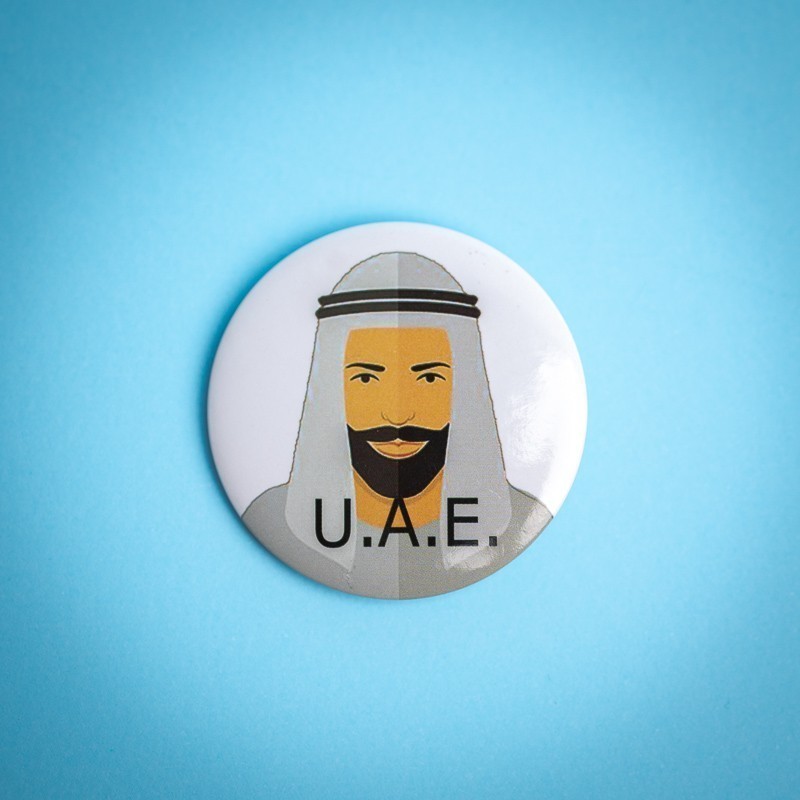 Emirati Man Badge