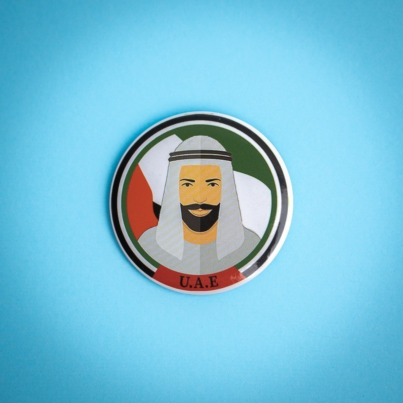 Emirati Man Patch Badge