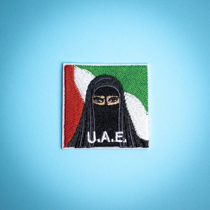 Niqab Patch2 Emboirdered Badge
