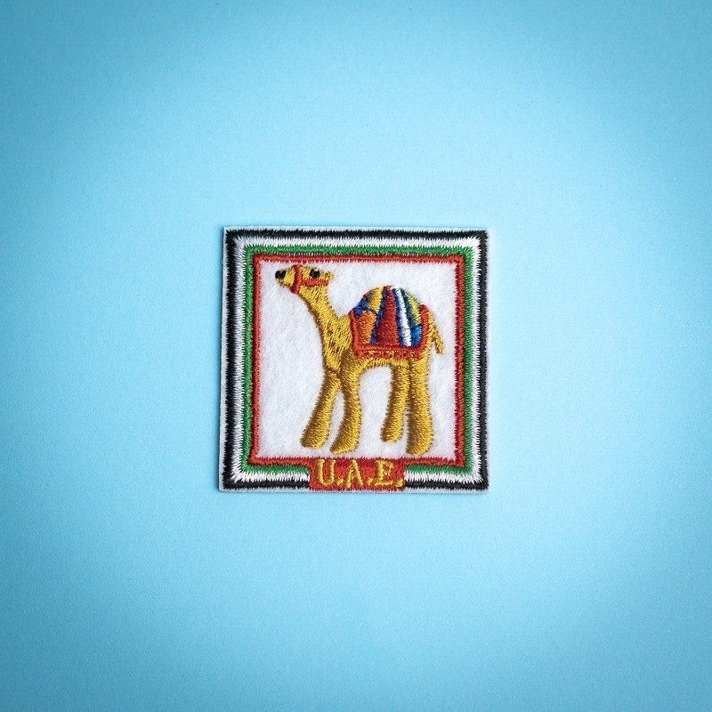 Patch Camel Gold Emboirdered Badge