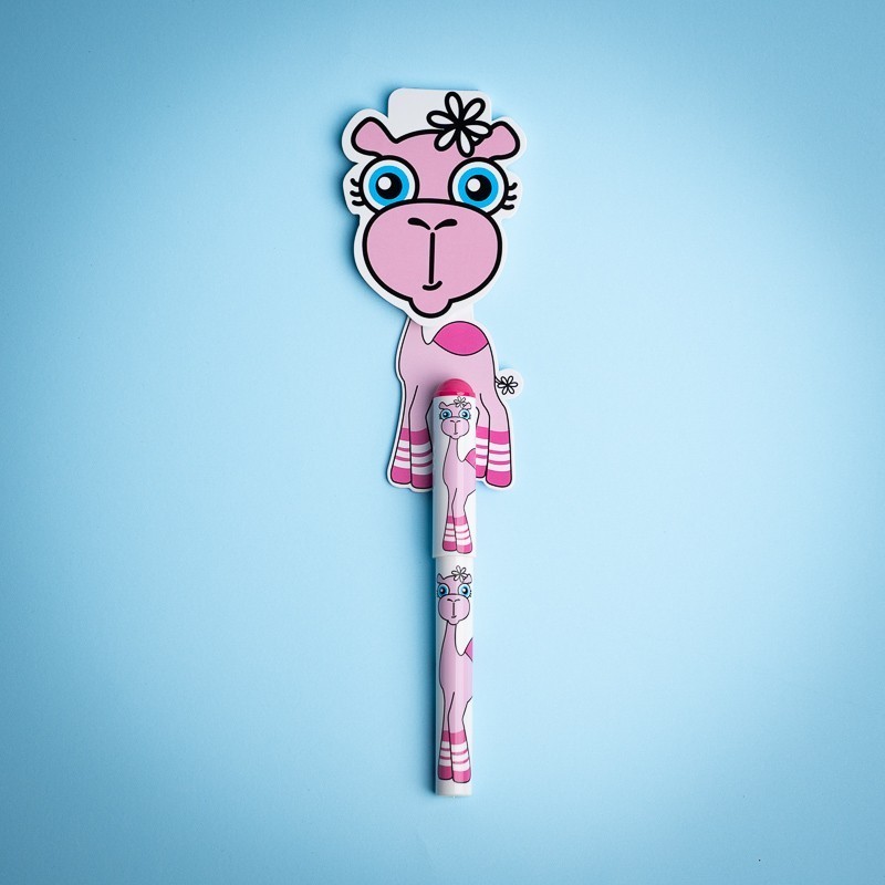 Camella Face Pad & Pen White