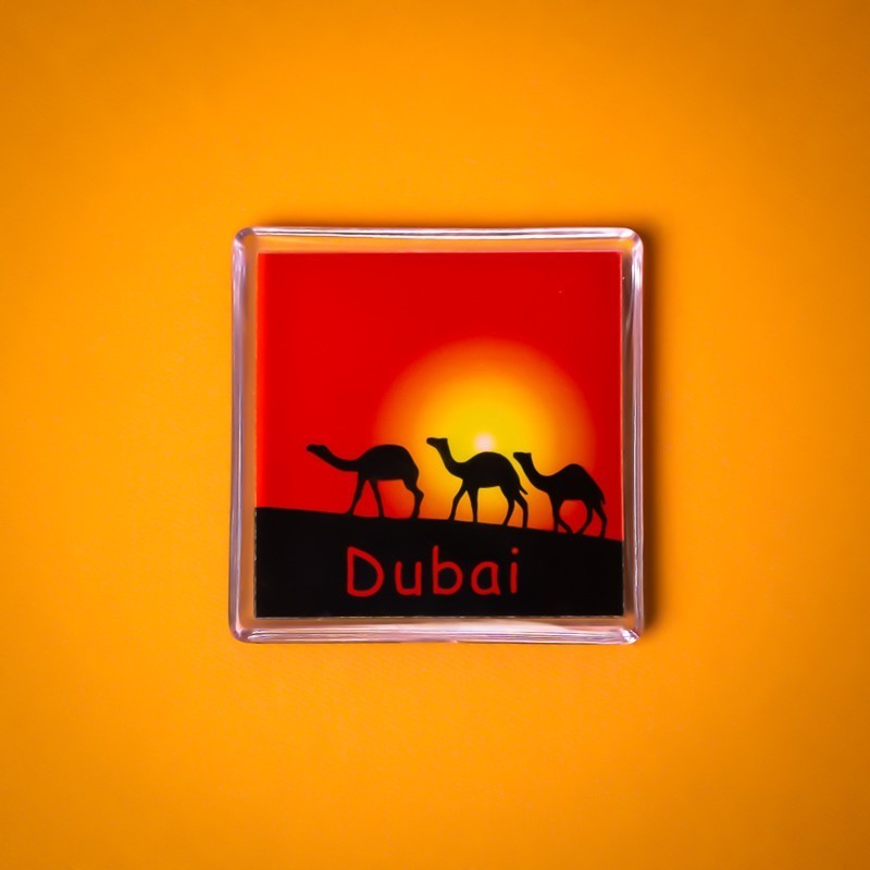 Camel Safari Dubai Printed...