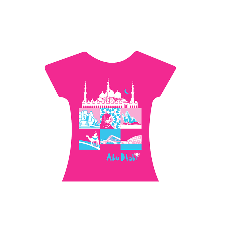 Ladies T-shirt Abu Dhabi...